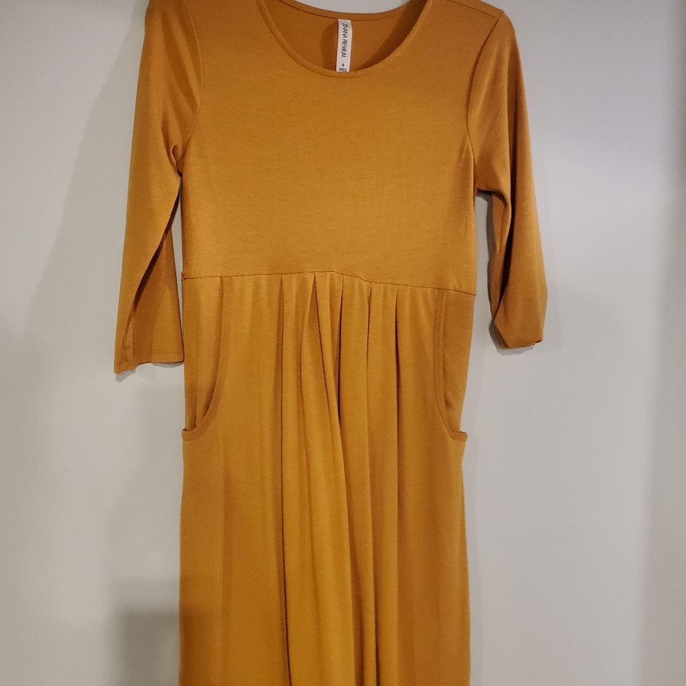 Yellow Pocket Dress